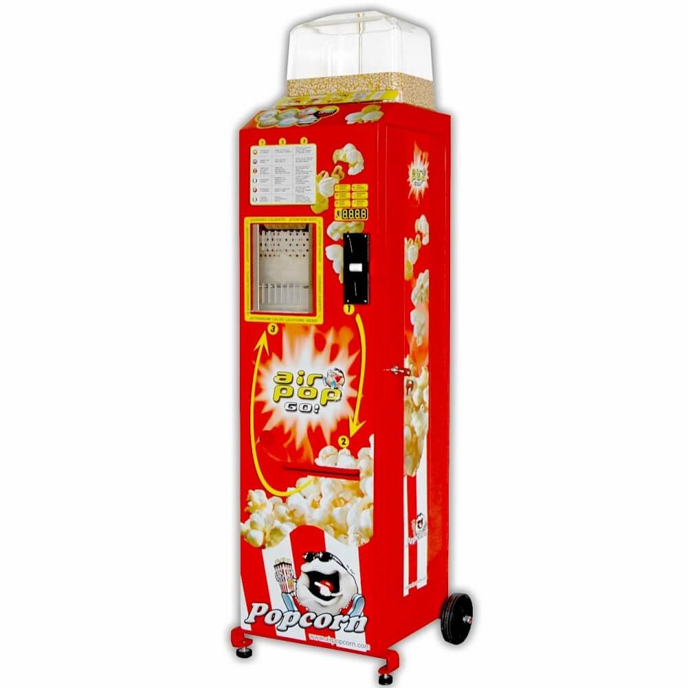 Popcorn-Automat Airpop Go (rot)